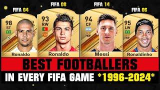 BEST FOOTBALLERS IN EVERY FIFA GAME!  FIFA 96 - FC 24