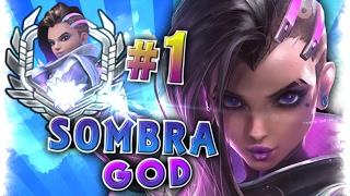 [Best #1 World SOMBRA Player] Moments Montage  | Sombra God Player "Codey"  Overwatch Gods