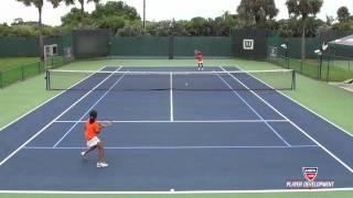 10 and Under Tennis Skill | 60 Orange Advance Point Play