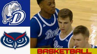 DRAKE vs FLORIDA ATLANTIC Basketball Game Full Highlights 2024