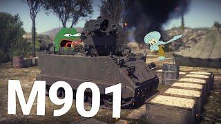 Быстрый Обзор M901 в War Thunder | ГРУСТНЫЕ ГЛАЗКИ