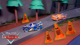 Next-Generation Racers Compete in the Piston Cup Haul-O-Ween Race! | Pixar Cars