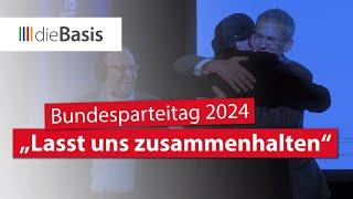 "Lasst uns zusammenhalten!" | Impressionen Bundesparteitag 25. bis 27. Oktober 2024 | dieBasis 2024