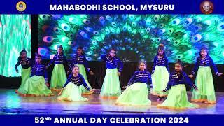 Peacock Dance | 3rd Standard 'A' Section | 52nd Annual Day Celebration | 2024