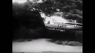 Bell H-13J Sioux first US presidential helicopter at White House (1957)