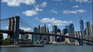 NYC LIVE | Walking Over the Brookyln Bridge to the September 11th Memorial