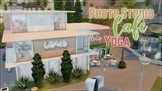 ФотостудияКафеЙога‍️│Строительство│Photo Studio Cafe Yoga│SpeedBuild│NO CC [The Sims 4]