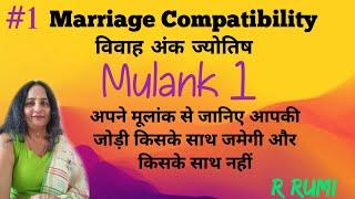 Mulank 1 वालों की जोड़ी किसके साथ जमेगी / #Marriage Compatibility /अंक 1 वालों के मित्र और शत्रु अंक