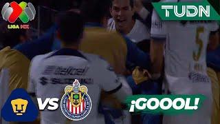 ¡QUÉ BOMBAZO! Golazo de Toro Fernández | Pumas 1-0 Chivas | AP2023-J17 | Liga Mx | TUDN