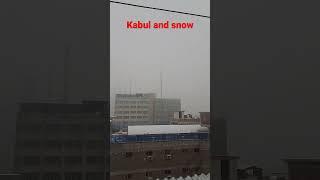 Snow ️ with kabul کابل برفی