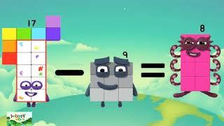 Part 5 : Learning Subtraction with Numberblocks 9 & 10 | Math for Kids | Number blocks | Tamberlay