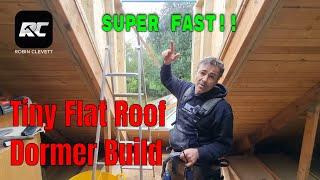 Small Flat roof Dormers made simple