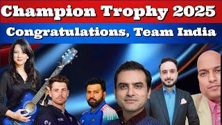 Congratulations, Team #India #ChampuinTrophy25 #FakharYousafzai #RohitSharma #Haris #ViratKohli