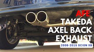 AFE Takeda Axel-Back Exhaust for Scion xB