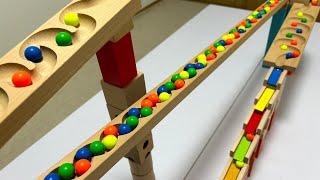 Marble Run ASMRHABA Slope & Metallophone Stairs