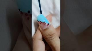 Easy nail art at home  #nailart #simplenails #nails