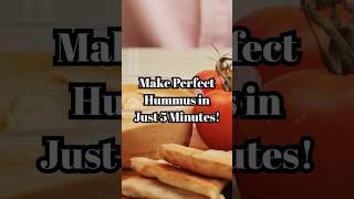 Perfect Hummus in 5 Minutes | Quick & Easy Recipe!  #healthyrecipes  #subscribe #viralshorts