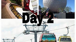 Disney day 2 Epcot plus Hollywood studios