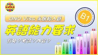 【BNO去英國】(BNO Visa 永居和入籍) 英語能力要求 ︳豁免？考試？內容？