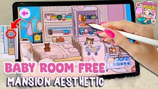 BABY ROOM FREE Aesthetic IdeasMansion Maker|3 Third floorDesign Pazu Avatar World