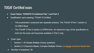 TOGAF Enterprise Architect Certification and how to prepare for it