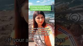 4 things to know after a visit visa Refusal #immigratetocanada #canadavisitorvisa