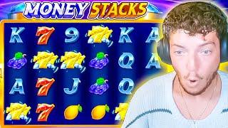 I did the MAX SCATTER BONUS on MONEY STACKS