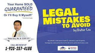 Legal Mistakes to Avoid By Peter Liu