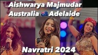 Aishwarya Majmudar Australia  Adelaide - Rangtaali 2024 | World Biggest Premium Navratri 2024 |