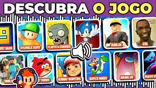  QUAL É O JOGO PELA MÚSICA? ️| apenas 3,14% será capaz de vencer este desafio musical #macaquiz