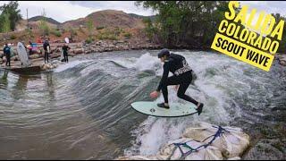 Shredding The Salida Colorado Scout Wave River Surfing!