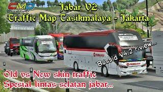 old vs new skin traffic map tasikmalaya jakarta