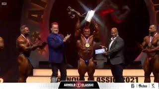 2021 Arnold Classic Winners in all categories-Medal presenting ceremony