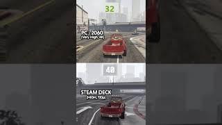 PC VS Steam Deck. GTA V Comparison!