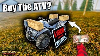 I Bought an ATV By Selling Firewood! | Mon Bazou (Hard Mode + Permadeath)