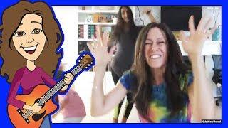 Little Red Horse Song | Jump, jump, jump | Live Dance Party with Miss Patty and kids