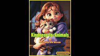 Kindness to animals | short moral story video | animated short moral story | being kind everyone