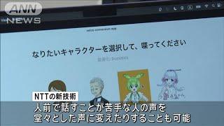 生成AIがリアルタイムで声や話し方変換　カスハラ対策にも活用か(2024年6月17日)