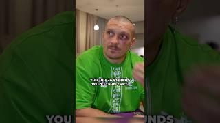 USYK REVEALS WINNER OF TYSON FURY vs ANTHONY JOSHUA
