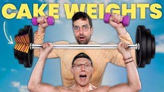 Surprising Mythical Josh with 100 Lb Cake Weights