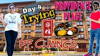 P. F. Chang’s Chinese Restaurant in Rhode Island Day 4 | Telugu Food Vlog from USA | Hotel Room Tour