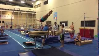 Awesome Handspring Vault @ MGA Gymnastics