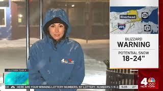 Blizzard of 2022: New York, New Jersey Wake Up to Driving Snow, Bitter Cold | NBC New York