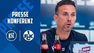 Eichner: "Am vergangenen Sonntag anknüpfen." | PK vor #KSCFCK
