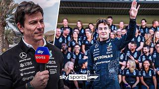 "He has the potential in him" | Toto Wolff looks ahead to 2025 season with Russell & Antonelli