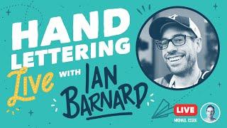 Hand Lettering Live with Ian Barnard @IanBarnard (Live Procreate Lettering on iPad)