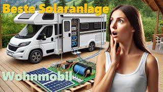 Beste Preisleistung Solaranlage für Wohnmobil