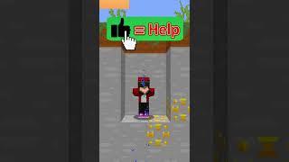 JJ vs fake earth in minecraft! #maizen #minecraft #jj #mikey