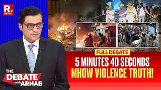 Waving Tricolour Triggered Mhow Violence? This Is The Truth | Debate With Arnab