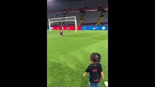 BARÇA FUTURE STARS!  Raphinha’s Son & Lamine’s Little Brother Play Together #fcbarcelona #shorts